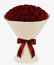 Букет 101 Бордовая роза Блэк Бакарра в Котельниче