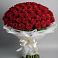 Букет 101 Красная роза Блэк Мэджик в Котельниче