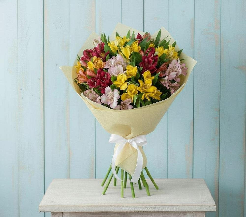 Букет цветов из: Альстромерии в Котельниче