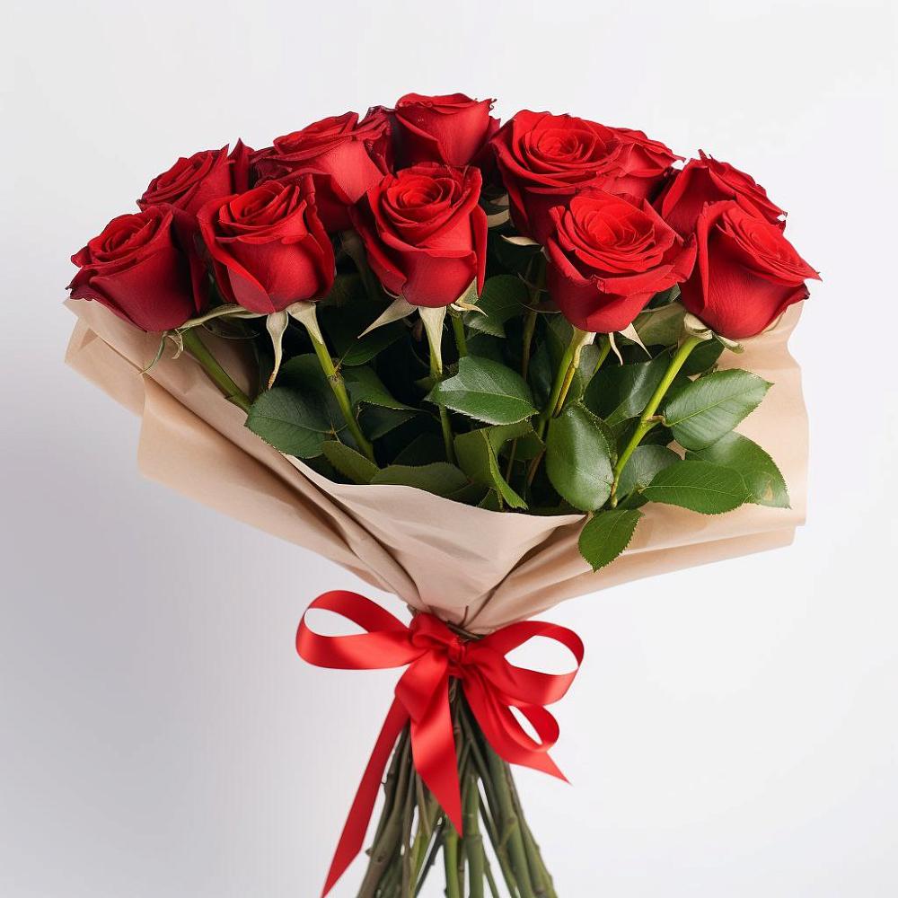 Букет 11 Красных роз Эдлесс Лав в Котельниче
