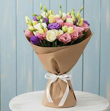 Букет цветов из:  Лизиантусы в Котельниче